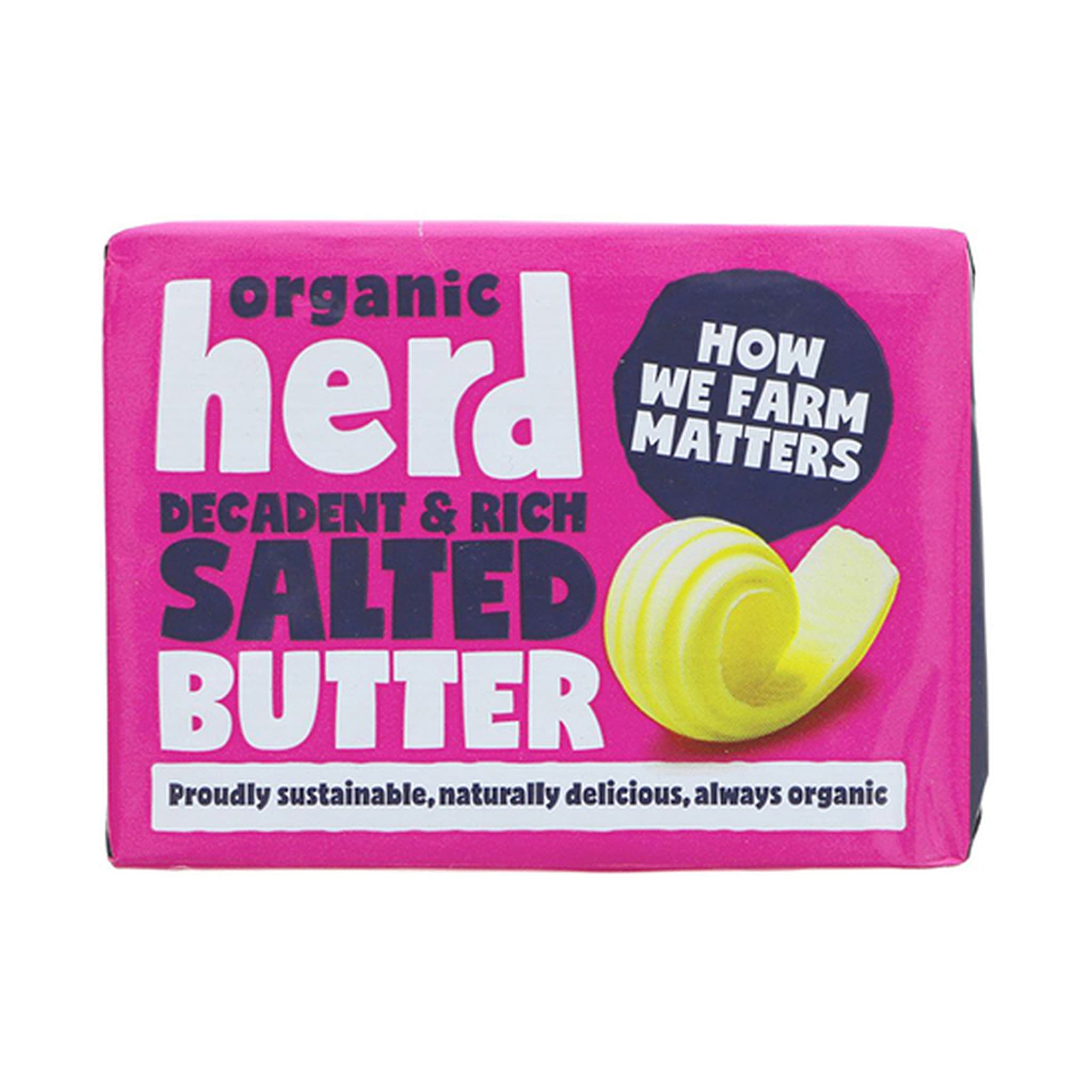 Organic Herd Salted Butter