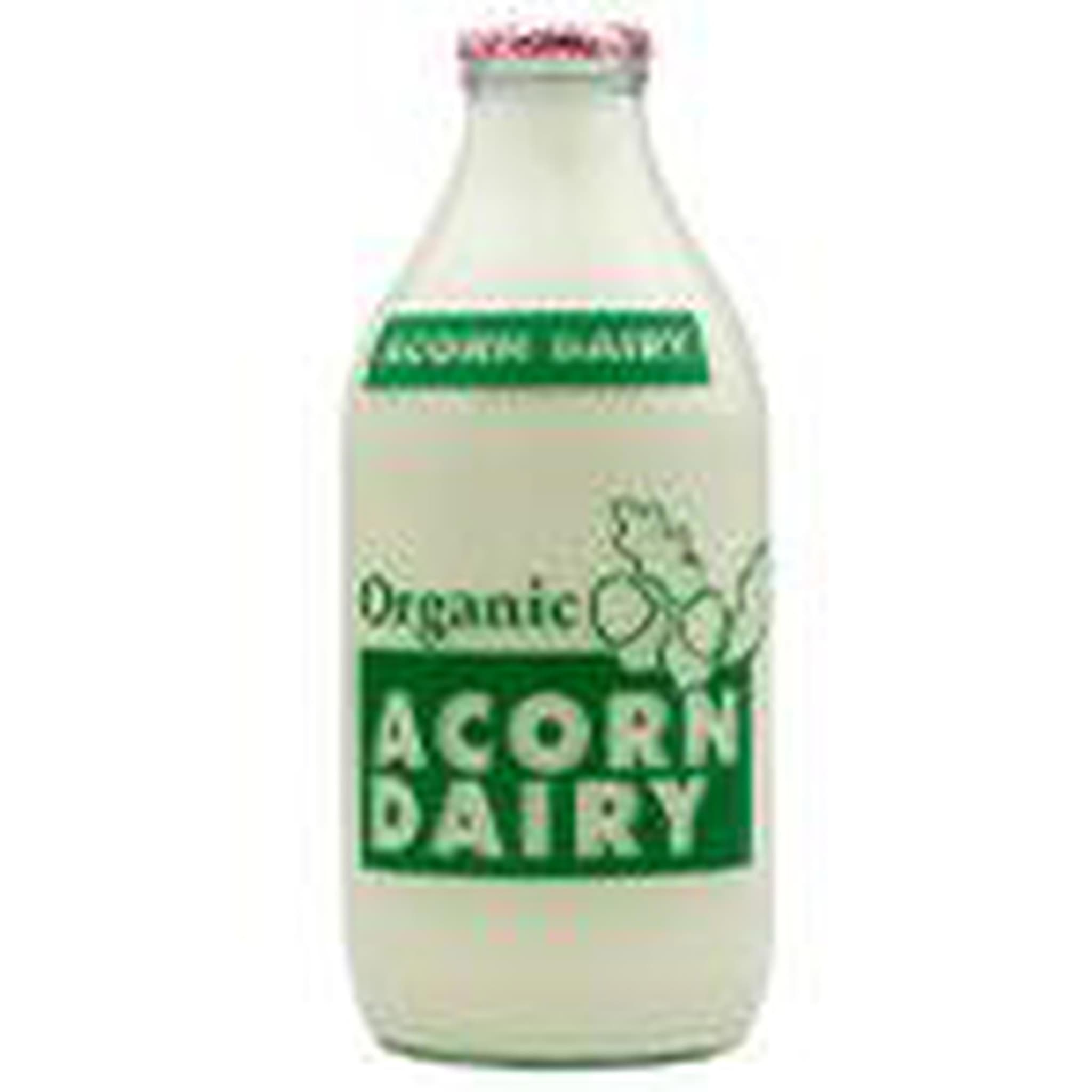 Acorn Organic Semi Skimmed Glass Bottle